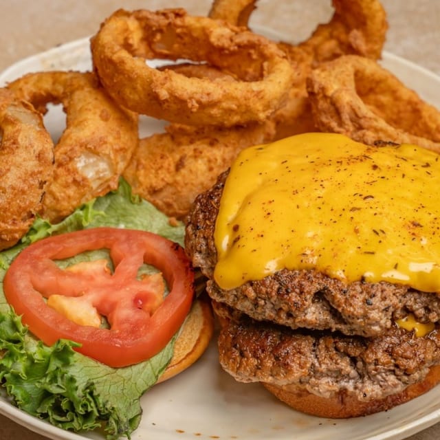 Double Grove Burger.