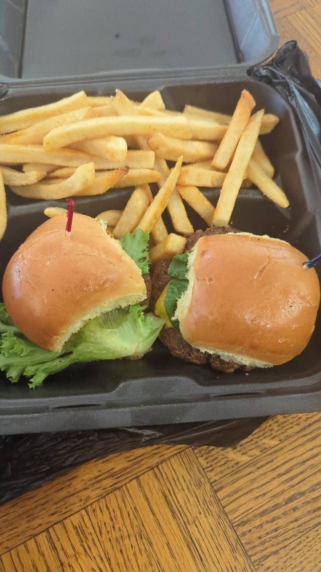 CheeseBurger Sliders.