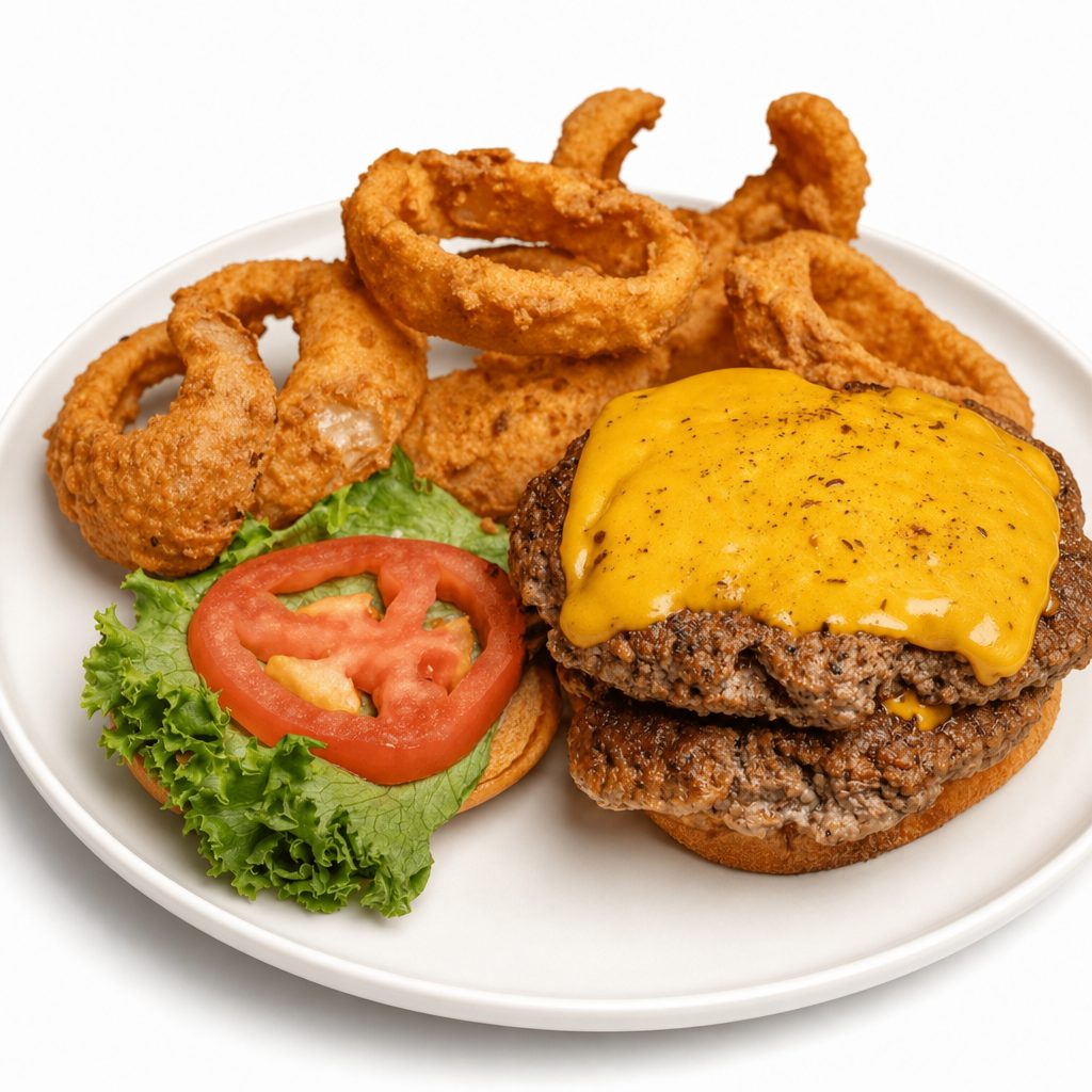 Double Grove Burger.