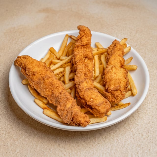 Kids Chicken Fingers.