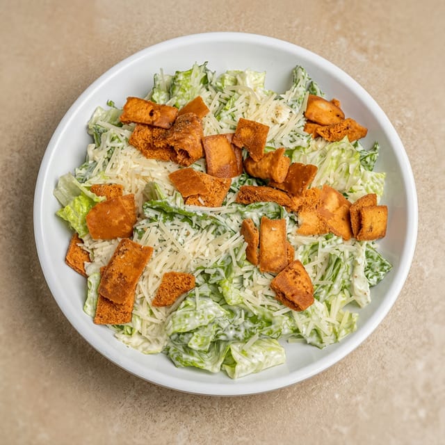 Full Caesar Salad.