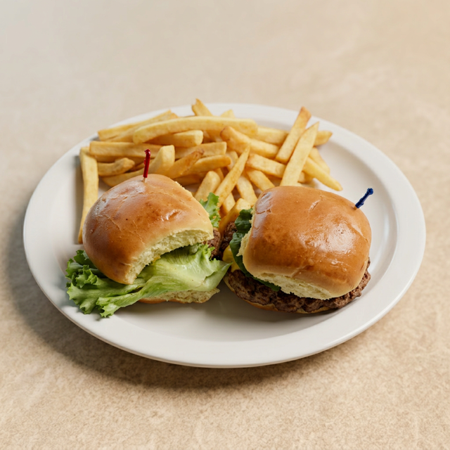CheeseBurger Sliders.